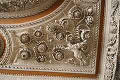 Ceiling Detail, Drawing Room, Astley Hall, Chorley, Lancashire