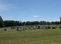Cimetière indianais / Indy cemetery.
