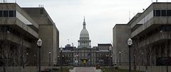 Michigan's Capitol Plaza