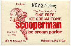 Scooperman Ice Cream Parlor, Highspire, Pa.