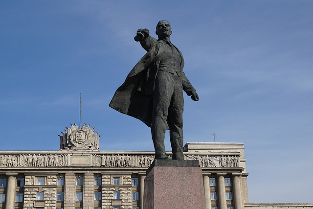 Lenin Statue, Moskovskaya Square