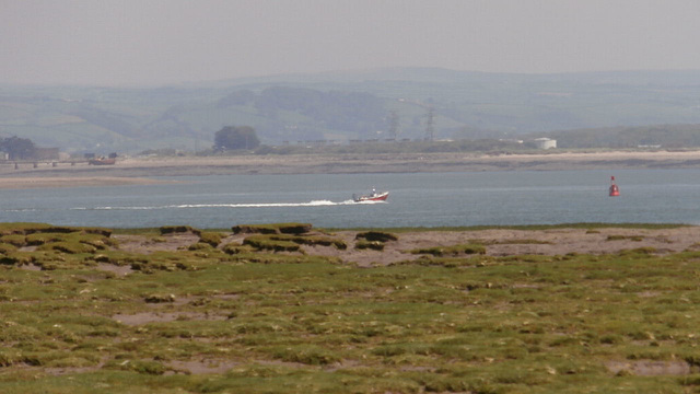 View across the estuary