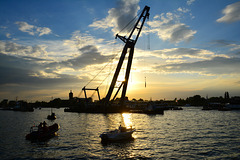 Dordt in Stoom 2014 – Vlootschouw – Floating crane
