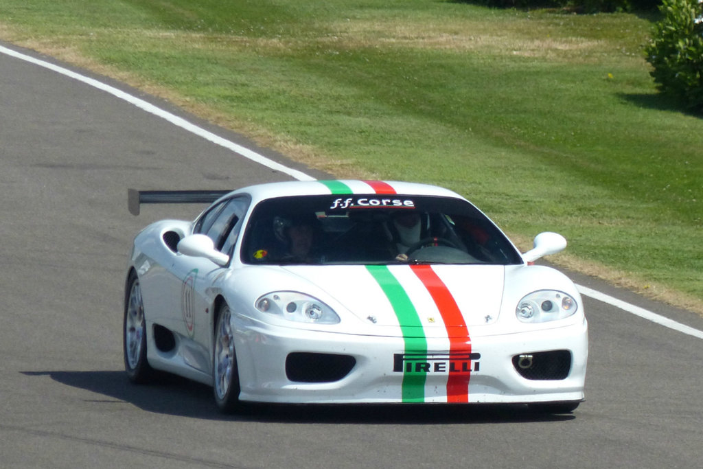 A Ferrari at Goodwood (2) - 1 July 2014