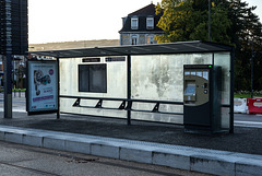 BESANCON:Essais du Tram: Station de la Gare Viotte. 02
