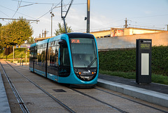 BESANCON:Essais du Tram: Station de la Gare Viotte. 03