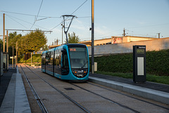 BESANCON:Essais du Tram: Station de la Gare Viotte. 04
