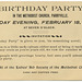 Birthday Party, Parryville Methodist Church, Feb. 18, 1896