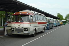 Dordt in Stoom 2014 – Old buses at Dordrecht station