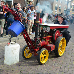 Dordt in Stoom 2014 – “Burrell” Traction Engine with crane