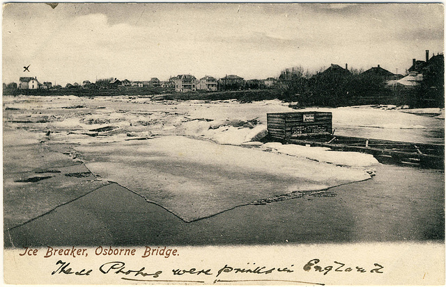 Ice Breaker, Osborne Bridge