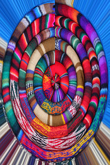 Peruvian blanket abstract