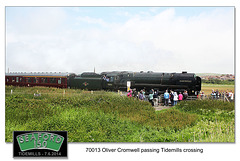 Seaford 150 - 70013 Oliver Cromwell at Tidemills - 7.6.2014