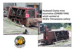 Hudswell Clarke DM686/1948 colliery loco  - Amberley - 29.8.2013