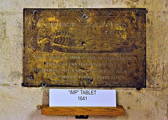 'Imp' Tablet of 1641