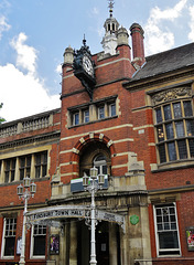 finsbury town hall, rosebery avenue, london