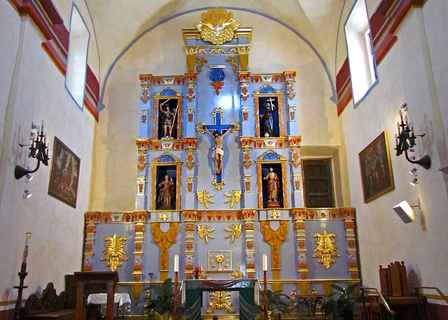 Retablo - Mission San Jose y San Miguel de Aguayo