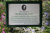 Plaque in Kipling Gardens - Rottingdean - 9.5.2014
