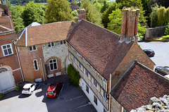 Tudor building at Farnham Castle