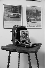 1954 Graflex Crown Graphic, 4X5 camera.