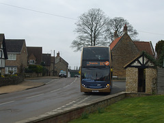 DSCF4669 Stagecoach (United Counties) YN63 BYJ at Great Doddington - 20 Mar 2014