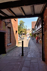 The Lion and Lamb Yard entrance