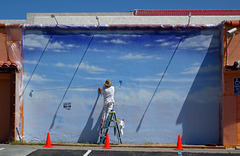 South Of The Border Mural in progress (2291)