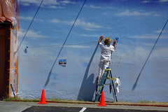 South Of The Border Mural in progress (2294)