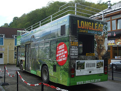 DSCF5055 Cheddar Gorge open top bus A860 SUL - 13 May 2014