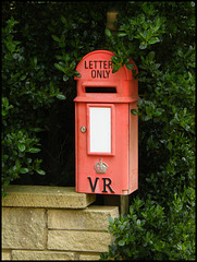 garden letter box