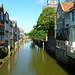 View of the Voorstraathaven in Dordrecht