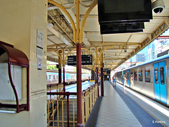 My Train in Flinders Street Station.