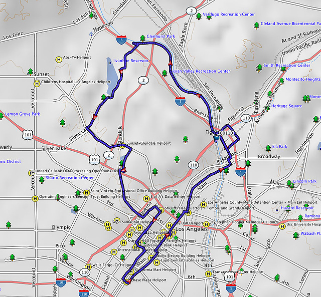 LAWNBR Route