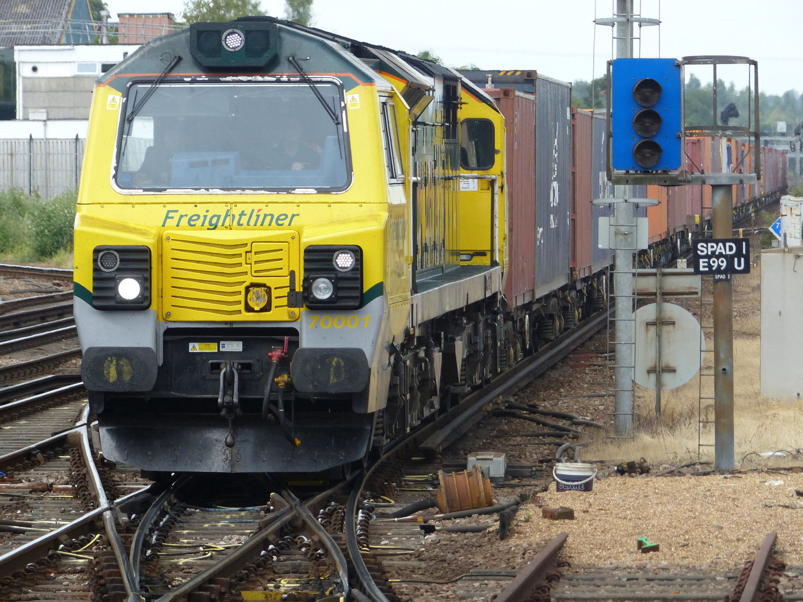 70001 arriving at Eastleigh - 2 July 2014