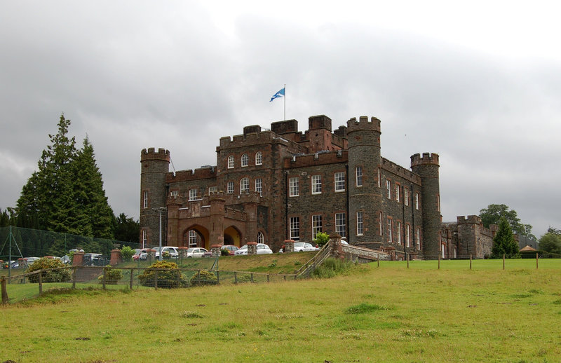 Stobo Castle, Stobo, Borders, Scotland
