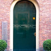 Door of the Academy Building of Leiden University