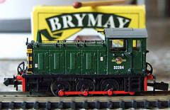 My N Gauge Class 4 Shunter in front of match box