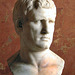 Head of Agrippa - Sculpture in the Louvre
