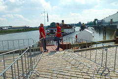 Dordt in Stoom 2014 – Entrance to the big steam ships