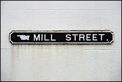 old Mill Street sign