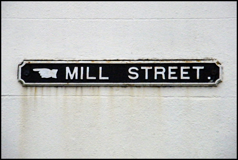 old Mill Street sign