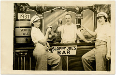 Sloppy Joe's Bar, Havana, Cuba, 1937