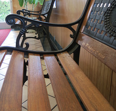 - inside benches