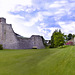 Farnham Castle Keep and gardens panorama