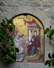 Mosaic at the Nunnery of the Annunciation