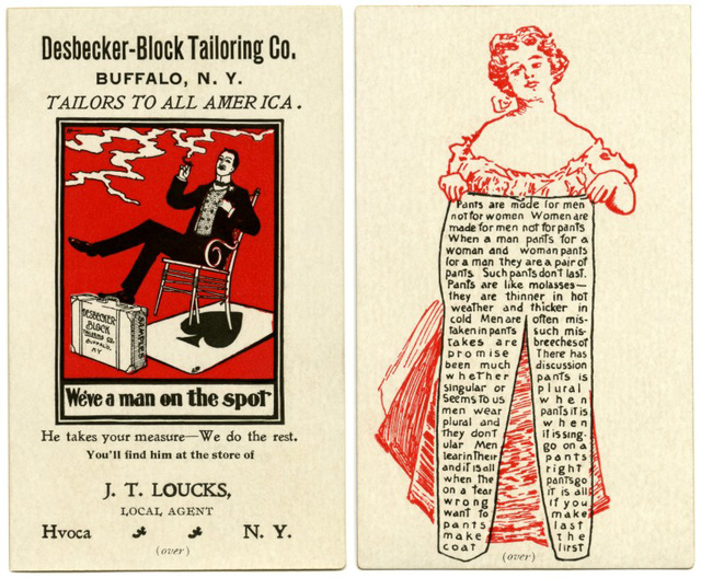 Desbecker-Block Tailoring Co., Buffalo, N.Y.