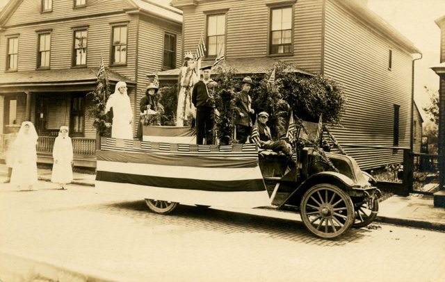 Parade Float, Welcome Home Day, Sunbury, Pa., 1919