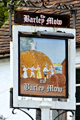 Barley Mow pub sign, Tilford