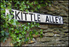 Skittle Alley street sign