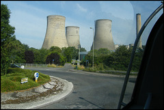 approaching Didcot towers